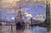 THe Seine at Rouen Claude Monet